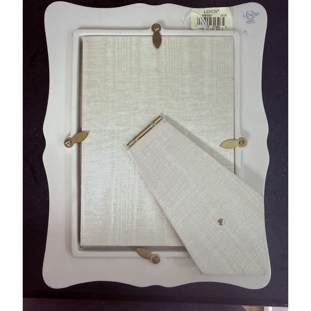 Lenox Portrait Gallery Fine Porcelain 25th Anniversary 5X7 Frame USA